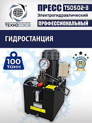 Пресс гидравлический 100 тонн с электроприводом, TS0502-3